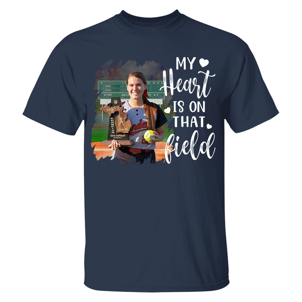 Custom Photo Softball GameDay Shirt Gift For Basketball Lovers - Personalized Gift For Basketball Player