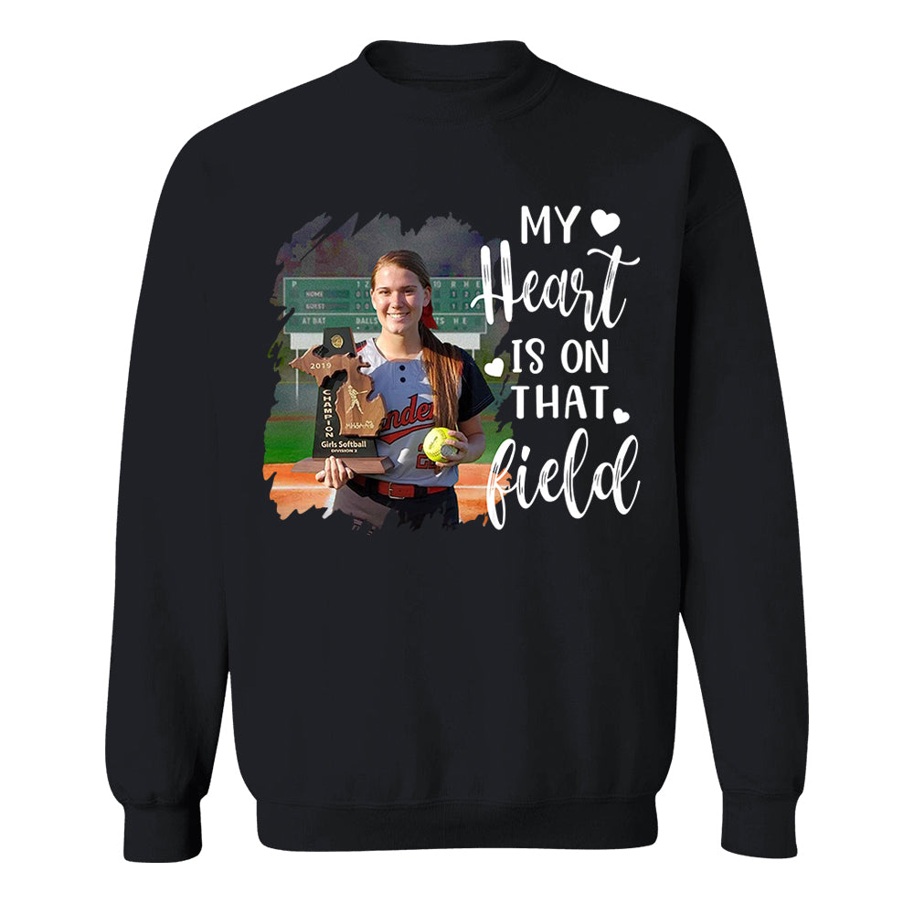 Custom Photo Softball GameDay Shirt Gift For Basketball Lovers - Personalized Gift For Basketball Player