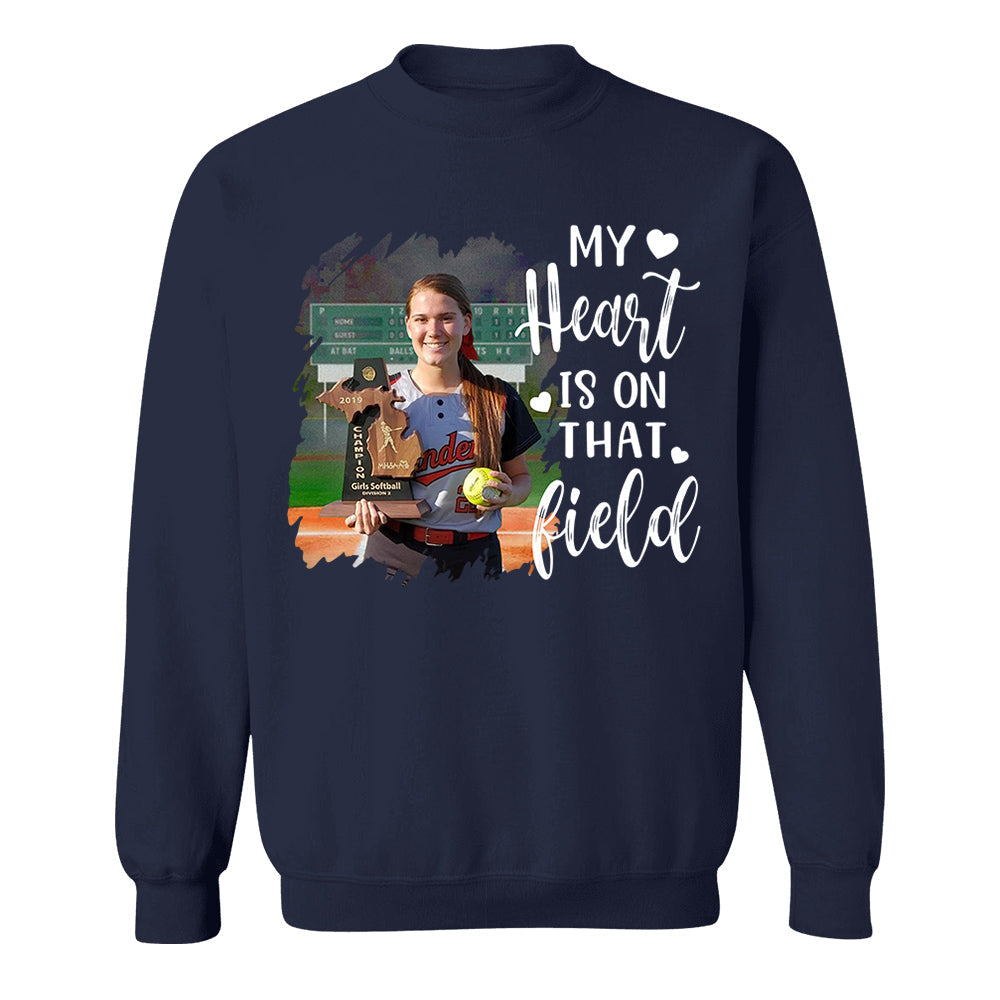 Custom Photo Softball GameDay Shirt Gift For Basketball Lovers - Personalized Gift For Basketball Player