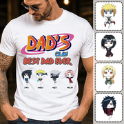 Custom Dad's Clan Best Dad Ever Shirt - Gifts For Dad Shirt, Gift For Father's Day L0411 T24