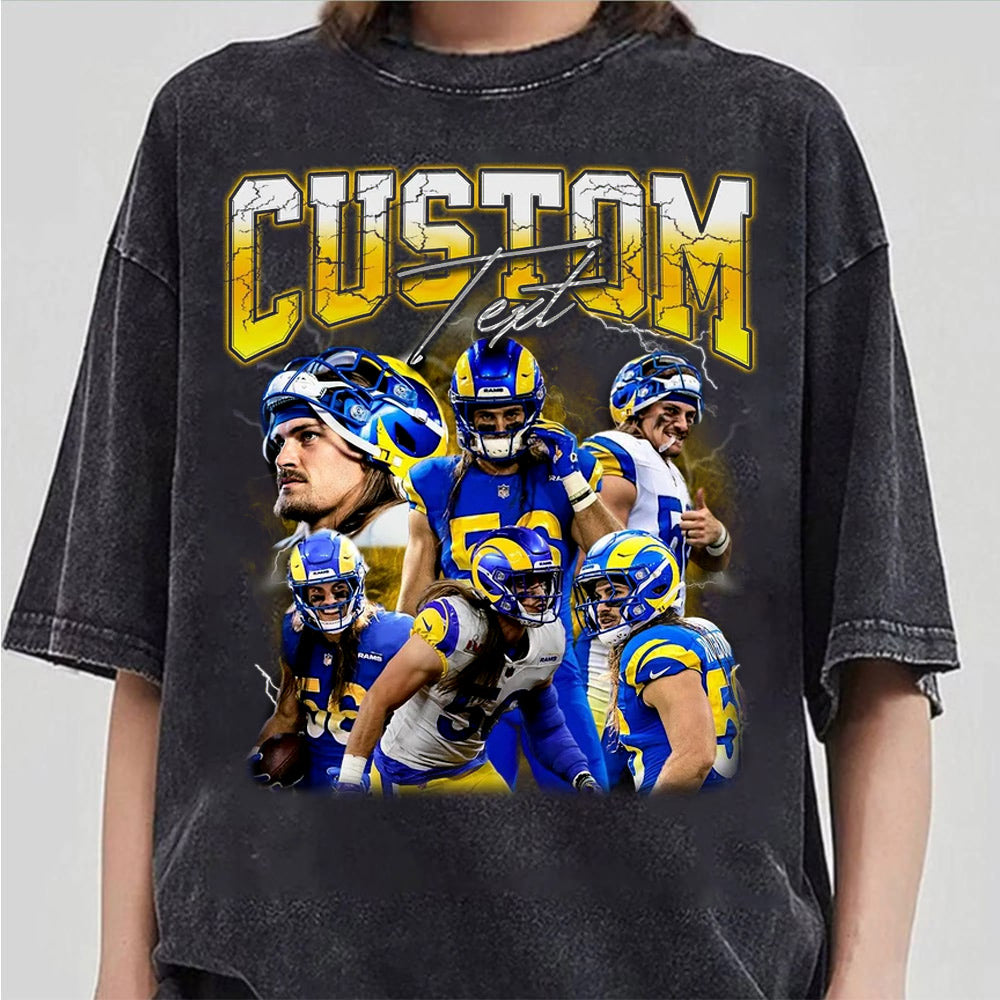 Custom Football Bootleg Shirt, Custom Bootleg Girlfriend Boyfriend Shirt, Bootleg Player Shirt, Custom Baseball Shirt, Custom Basketball Shirt