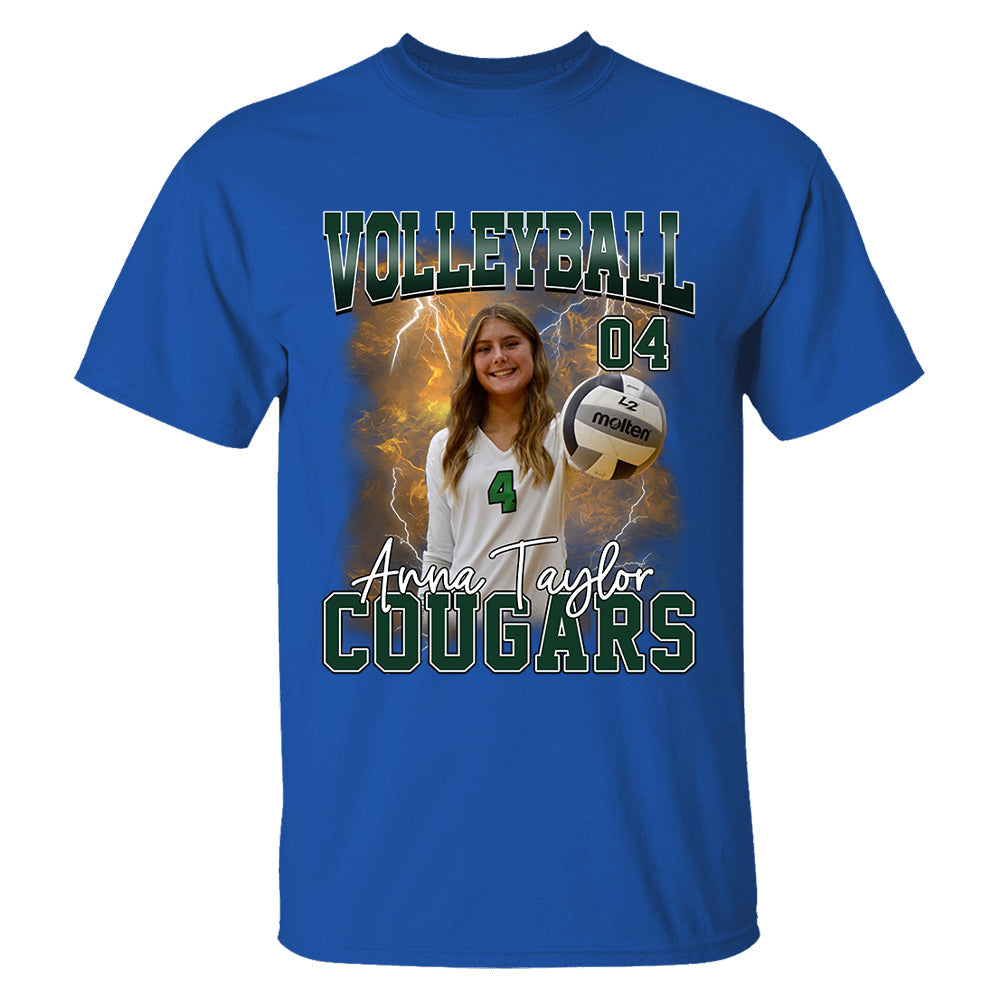 Custom Photo Team Name Gift For Football Lovers