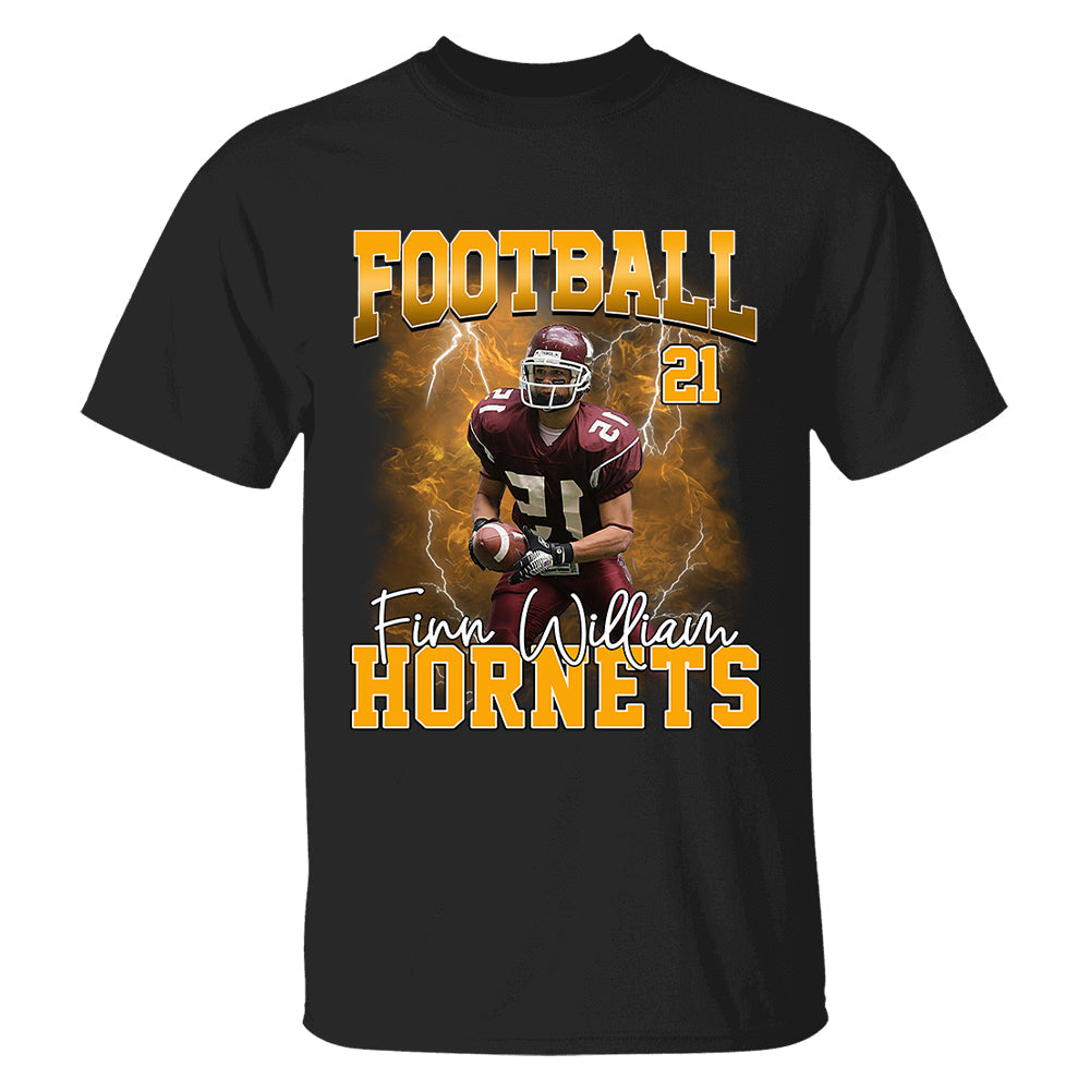 Custom Photo Team Name Gift For Football Lovers