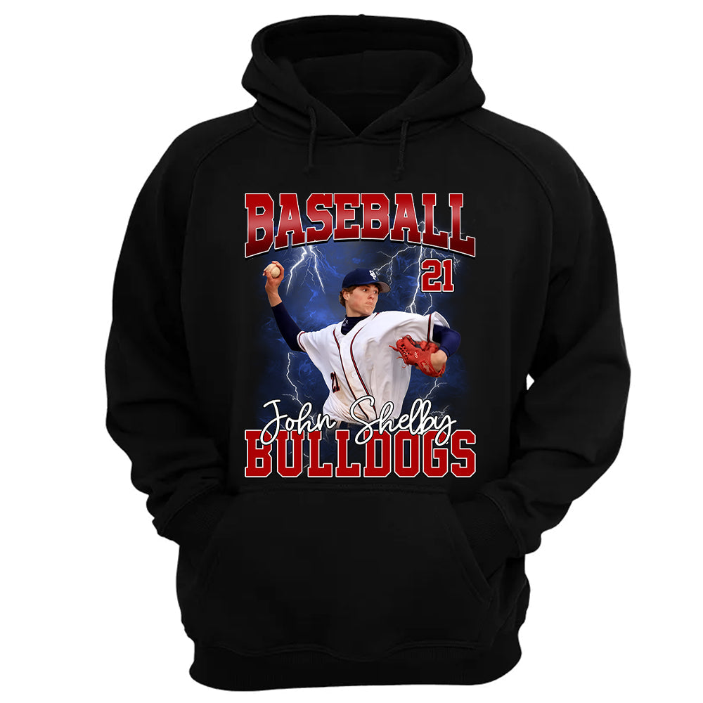 Custom Photo Team Name Gift For Football Lovers