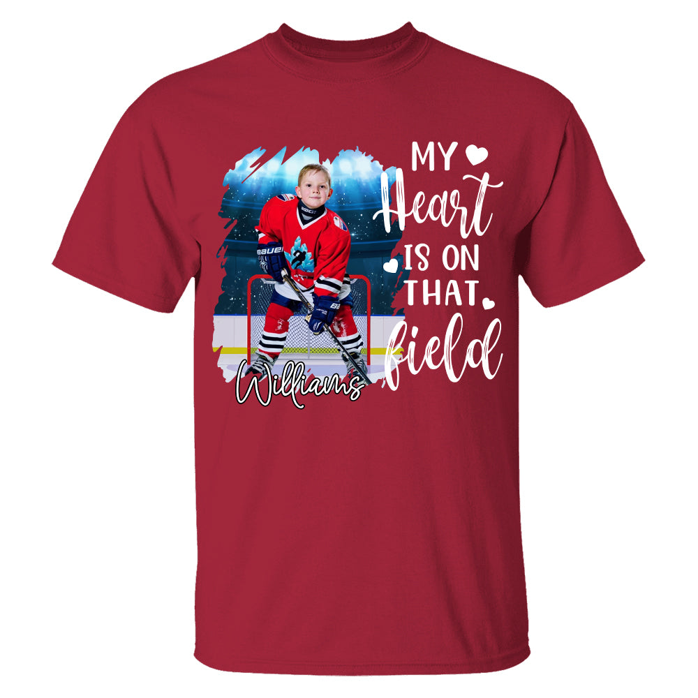 Custom Photo Ice Hockey GameDay Shirt Gift For Ice Hockey Lovers - Personalized Gift For Ice Hockey Player