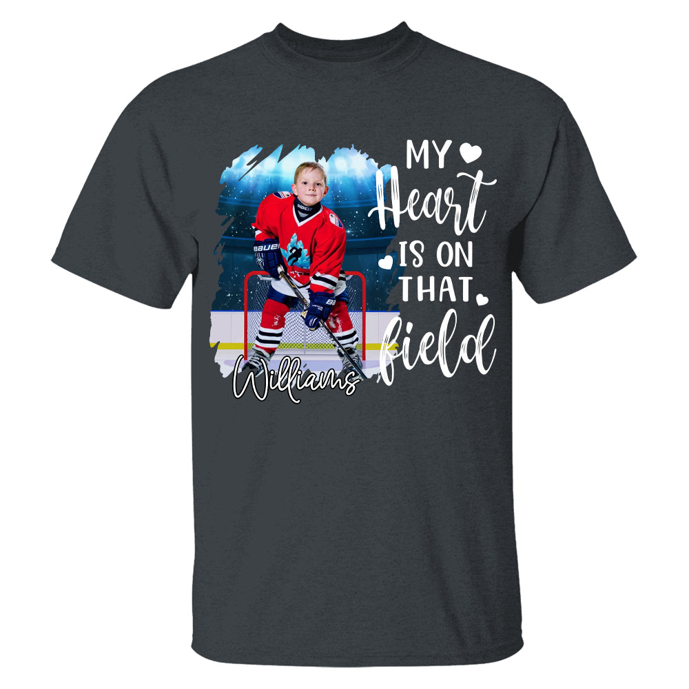Custom Photo Ice Hockey GameDay Shirt Gift For Ice Hockey Lovers - Personalized Gift For Ice Hockey Player