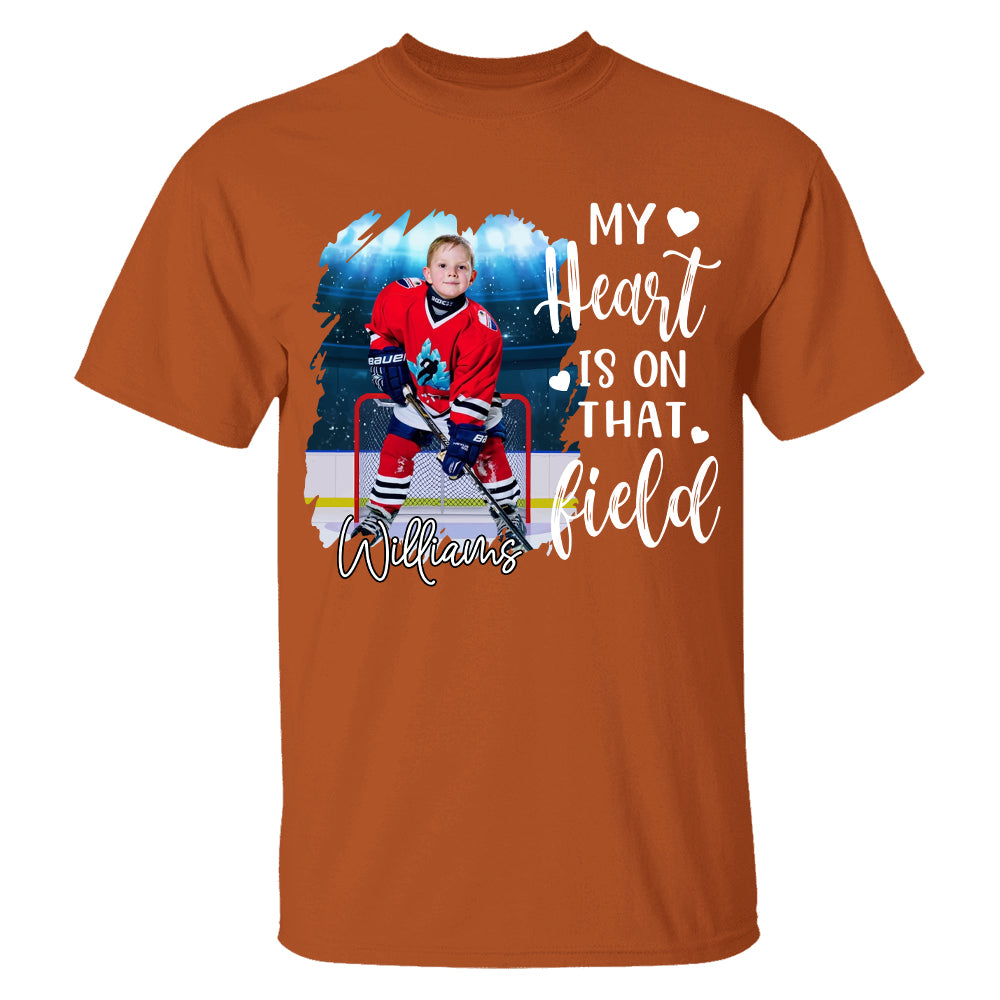 Custom Photo Ice Hockey GameDay Shirt Gift For Ice Hockey Lovers - Personalized Gift For Ice Hockey Player