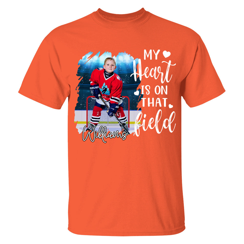 Custom Photo Ice Hockey GameDay Shirt Gift For Ice Hockey Lovers - Personalized Gift For Ice Hockey Player