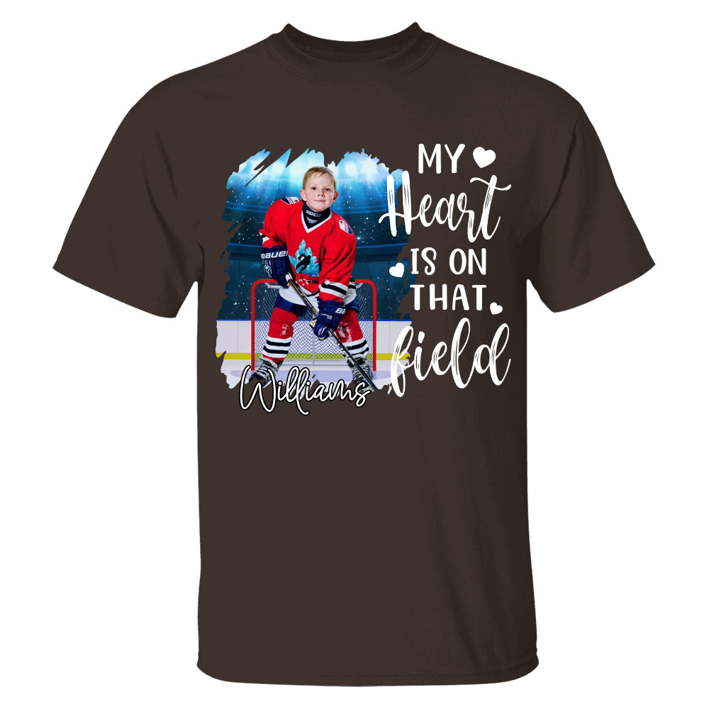 Custom Photo Ice Hockey GameDay Shirt Gift For Ice Hockey Lovers - Personalized Gift For Ice Hockey Player