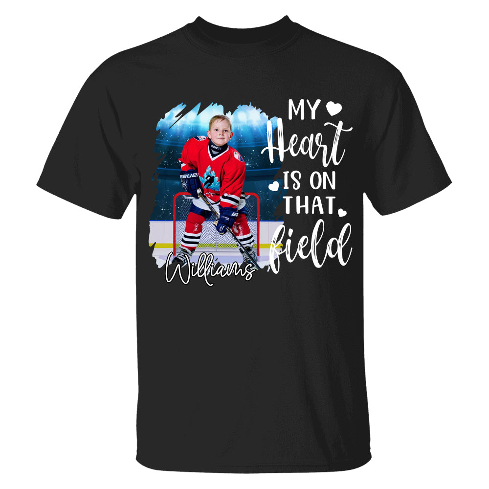 Custom Photo Ice Hockey GameDay Shirt Gift For Ice Hockey Lovers - Personalized Gift For Ice Hockey Player