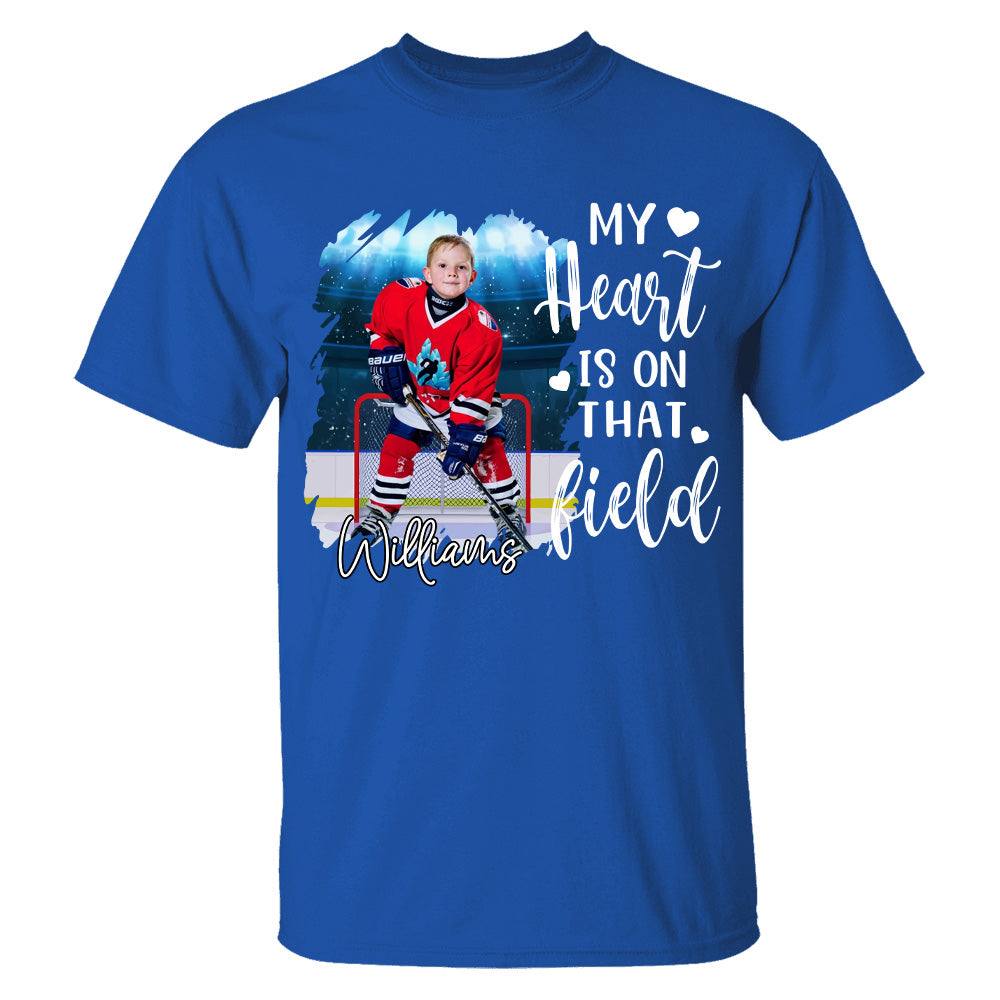 Custom Photo Ice Hockey GameDay Shirt Gift For Ice Hockey Lovers - Personalized Gift For Ice Hockey Player