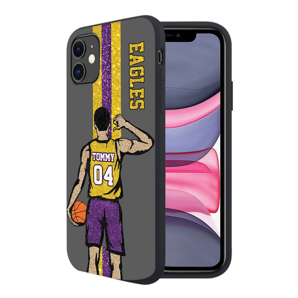 Personalized Custom Clipart Phone Case For Basketball Family Lovers Tu24