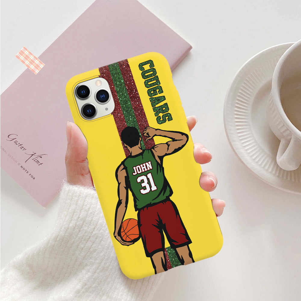 Personalized Custom Clipart Phone Case For Basketball Family Lovers Tu24