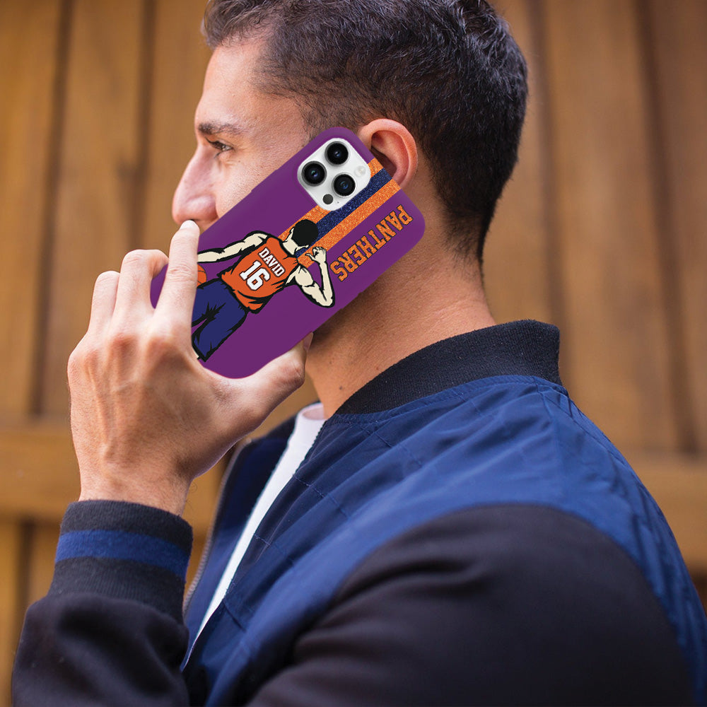 Personalized Custom Clipart Phone Case For Basketball Family Lovers Tu24