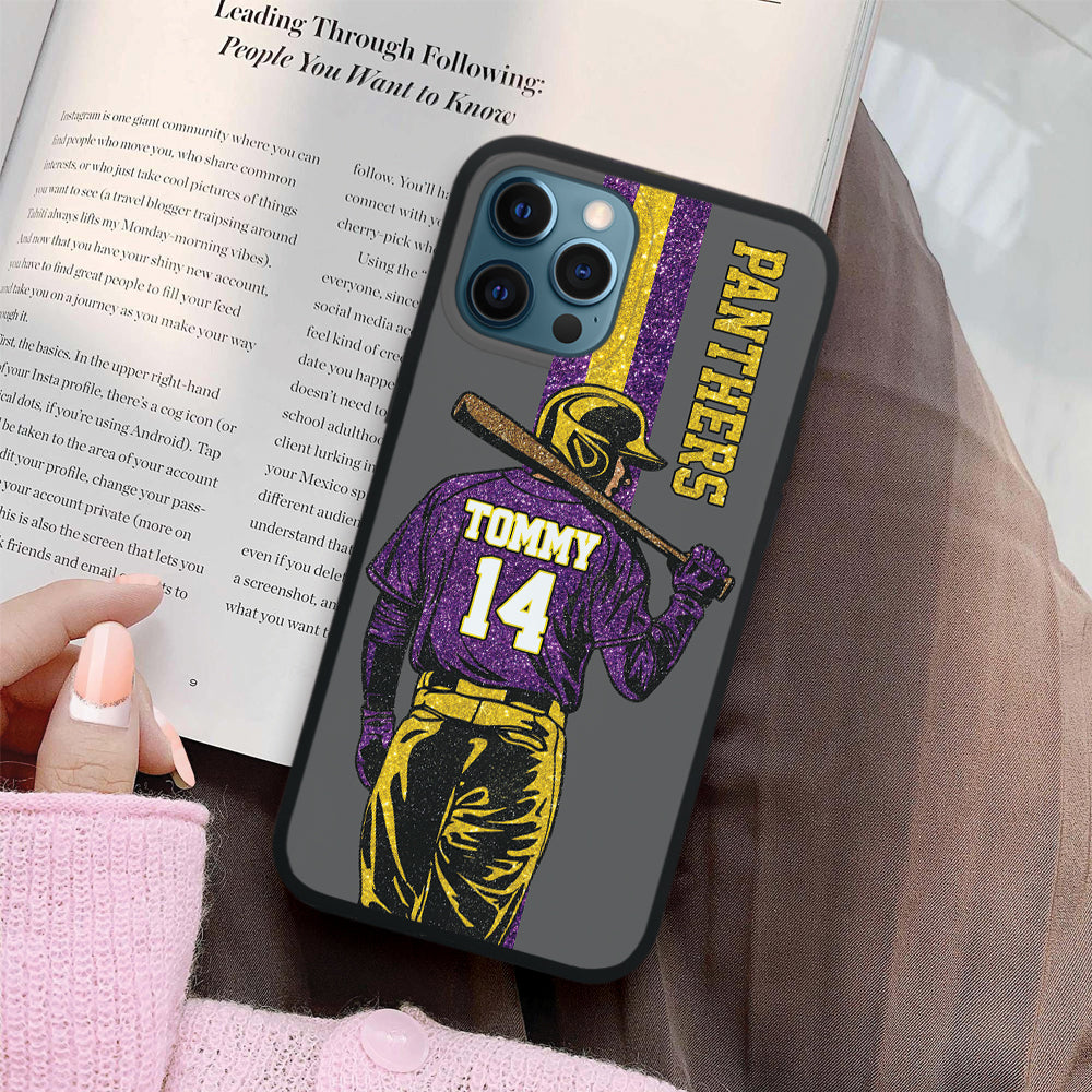 Personalized Custom Clipart Phone Case For Baseball Family Lovers Tu24