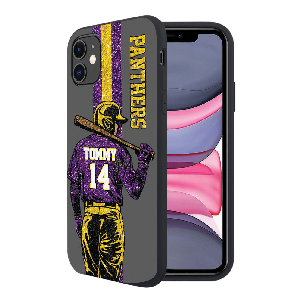 Personalized Custom Clipart Phone Case For Baseball Family Lovers Tu24