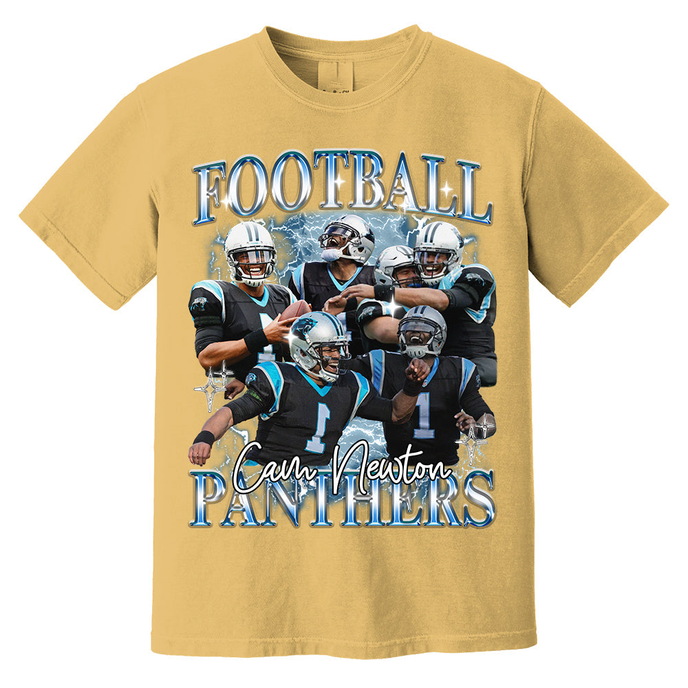 Custom Game Day Football Bootleg Shirt 90s Vintage Bootleg Custom Face Personalized T Shirt