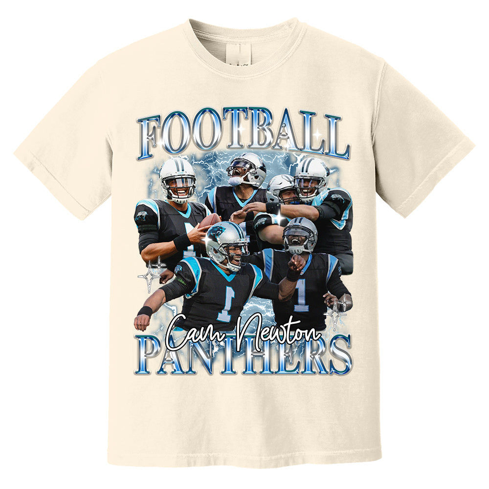 Custom Game Day Football Bootleg Shirt 90s Vintage Bootleg Custom Face Personalized T Shirt