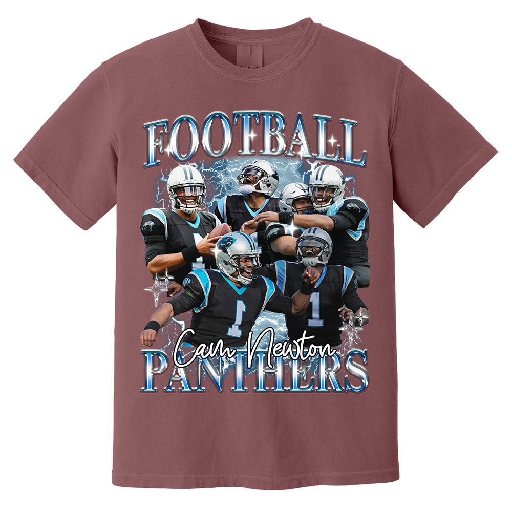 Custom Game Day Football Bootleg Shirt 90s Vintage Bootleg Custom Face Personalized T Shirt
