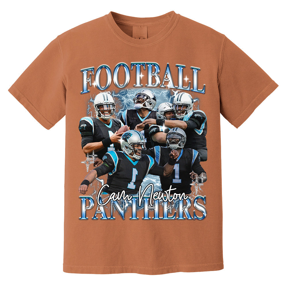 Custom Game Day Football Bootleg Shirt 90s Vintage Bootleg Custom Face Personalized T Shirt