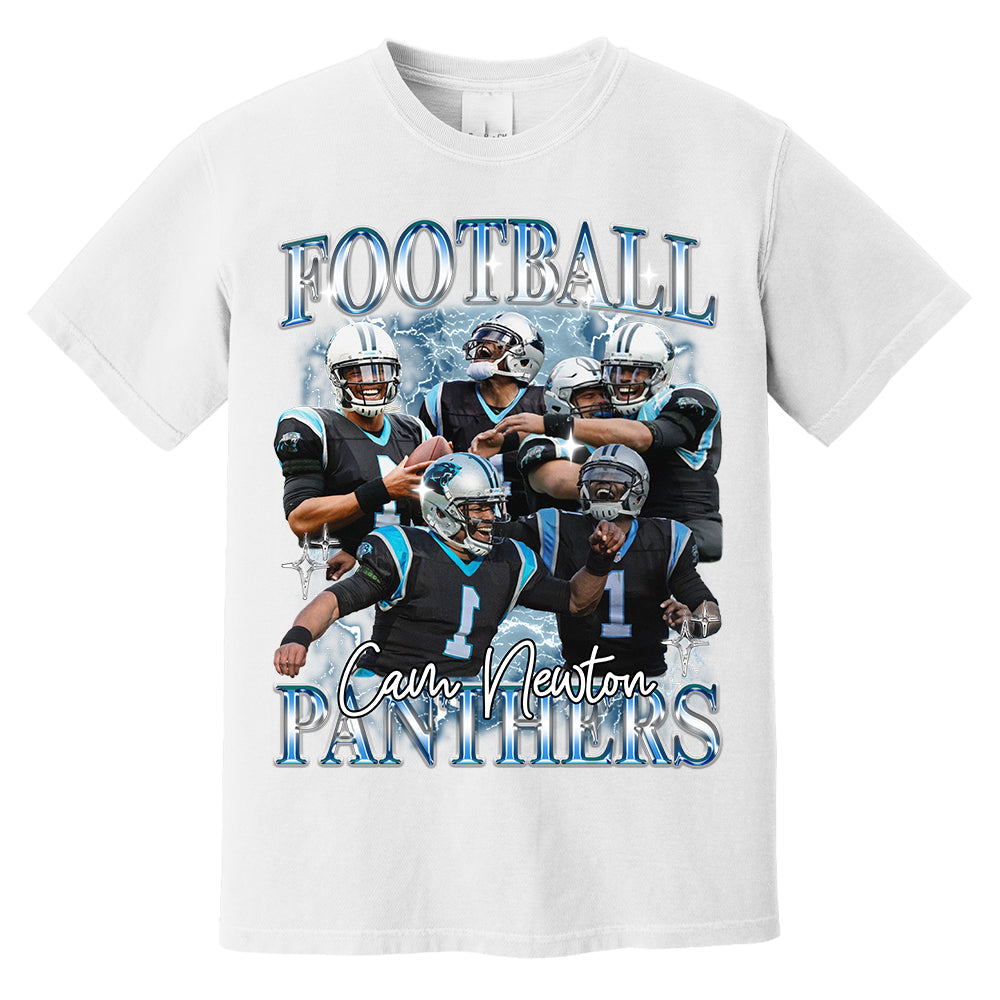 Custom Game Day Football Bootleg Shirt 90s Vintage Bootleg Custom Face Personalized T Shirt