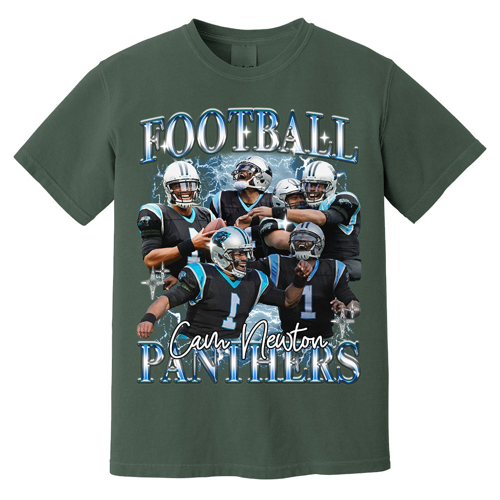 Custom Game Day Football Bootleg Shirt 90s Vintage Bootleg Custom Face Personalized T Shirt