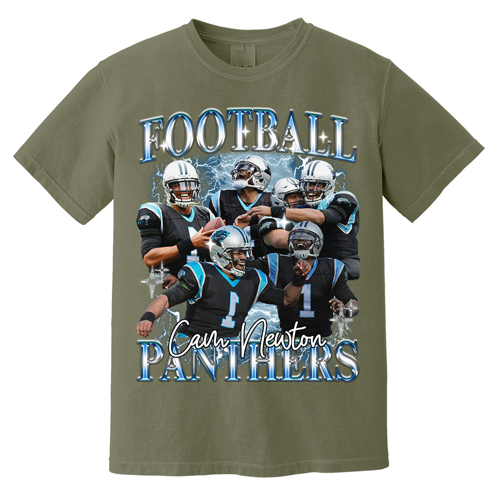 Custom Game Day Football Bootleg Shirt 90s Vintage Bootleg Custom Face Personalized T Shirt