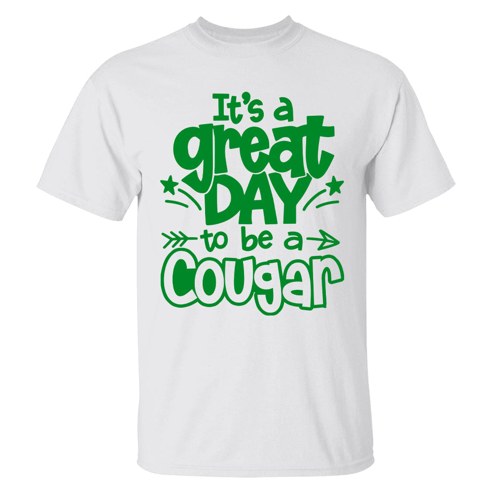 It's A Great Day To Be A Bulldog Personalized School Mascot Shirt For Teacher