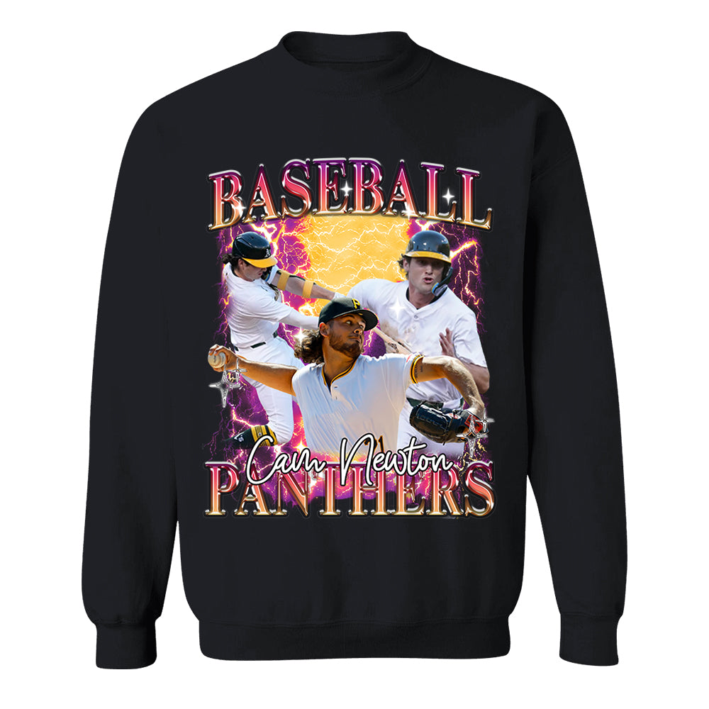 Custom Game Day Baseball Bootleg Shirt 90s Vintage Bootleg Custom Face Personalized T Shirt