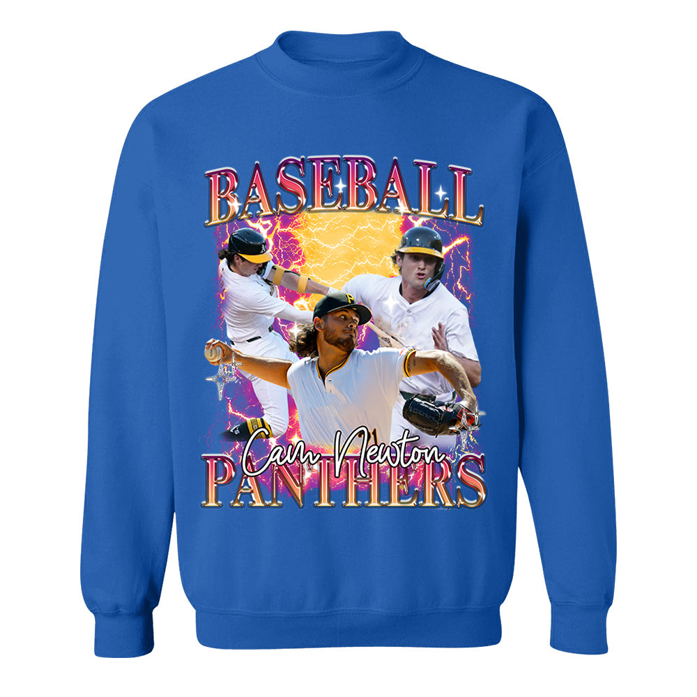 Custom Game Day Baseball Bootleg Shirt 90s Vintage Bootleg Custom Face Personalized T Shirt