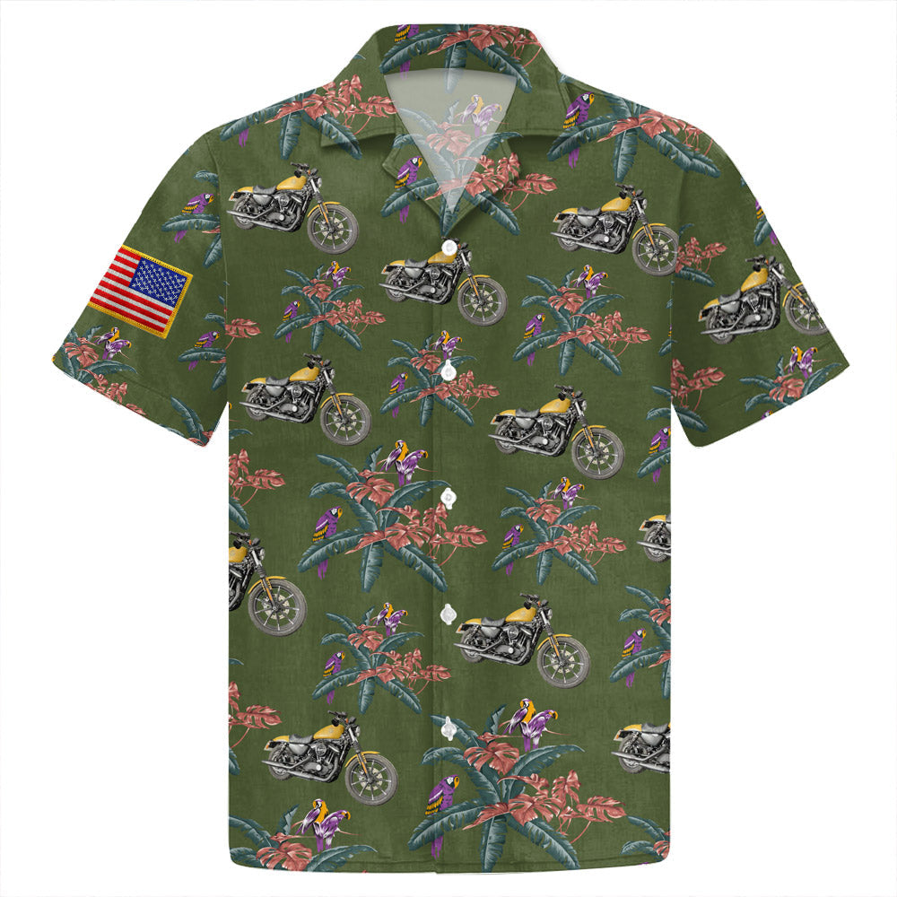 This Is How I Roll - Personalized Upload Vechicle Photo Hawaiian Shirt For Biker Do99
