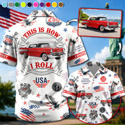 Celebrate America 250th Anniversary - Personalized Car Photo Hawaiian Shirt A2110 Pt99