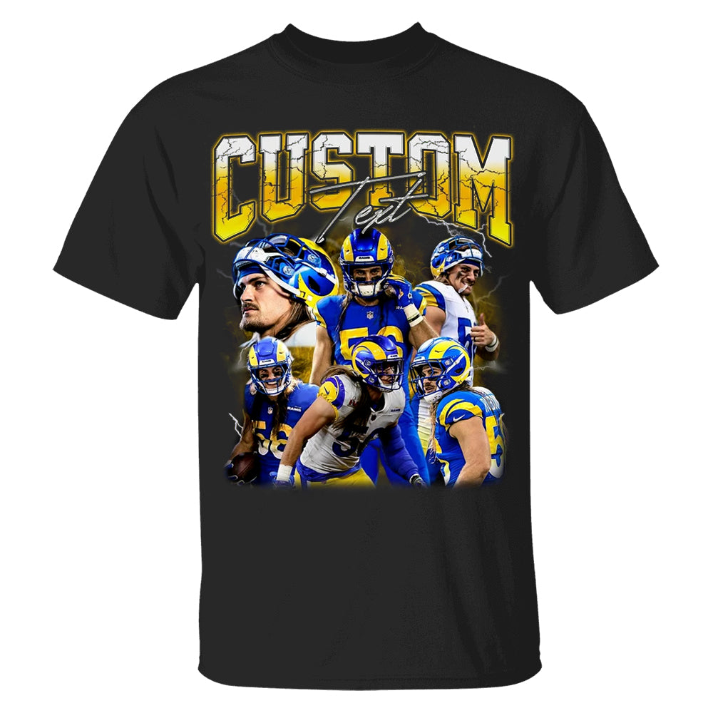 Custom Football Bootleg Shirt, Custom Bootleg Girlfriend Boyfriend Shirt, Bootleg Player Shirt, Custom Baseball Shirt, Custom Basketball Shirt