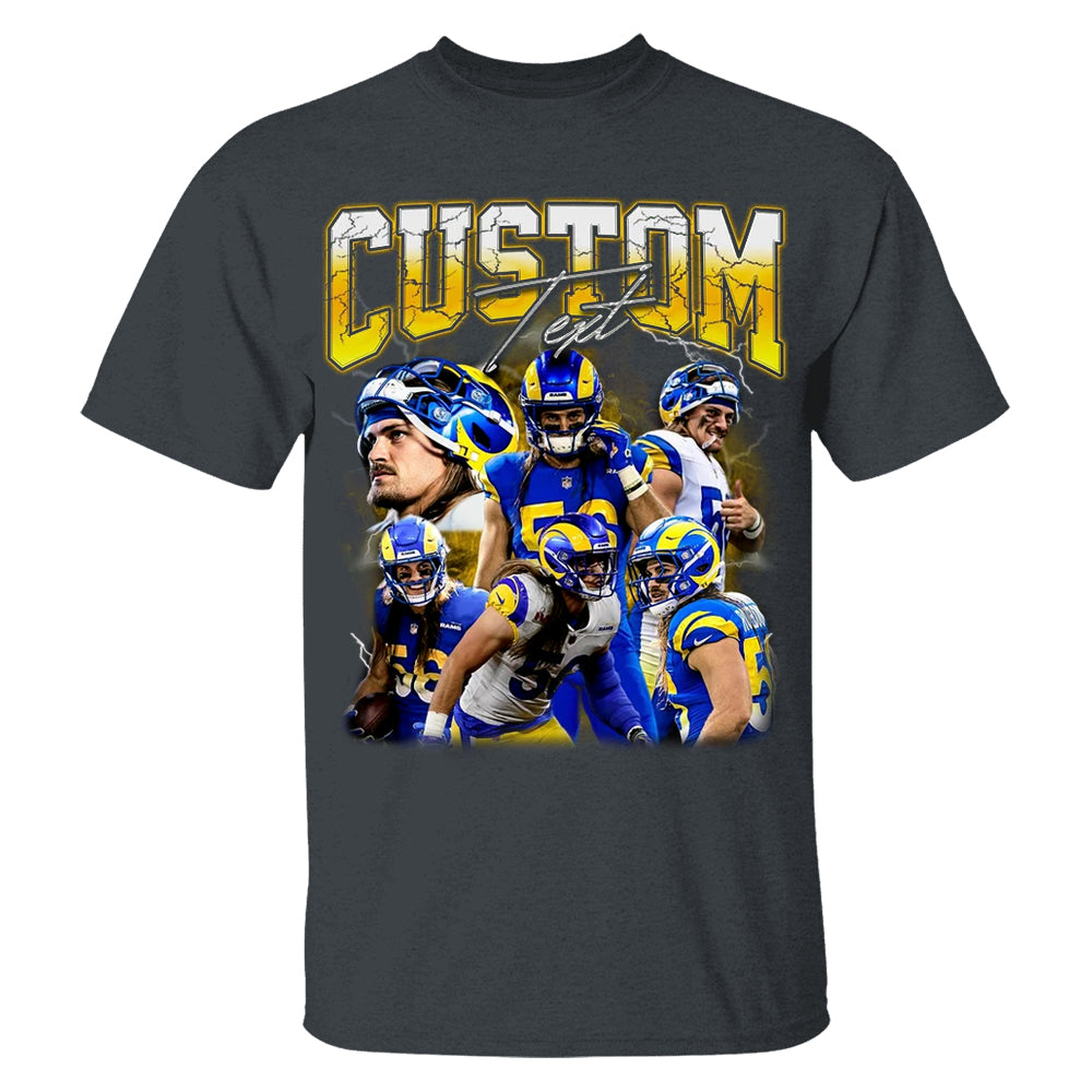 Custom Football Bootleg Shirt, Custom Bootleg Girlfriend Boyfriend Shirt, Bootleg Player Shirt, Custom Baseball Shirt, Custom Basketball Shirt