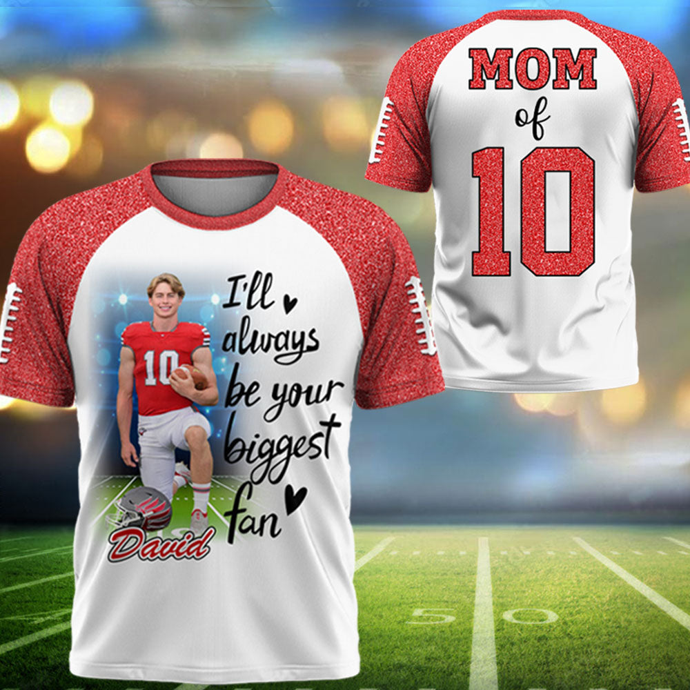 Custom Photo Football Game Day Football Gift For Football Lovers - Personalized All Over Print Gift For Footbal Tu24 Pt99