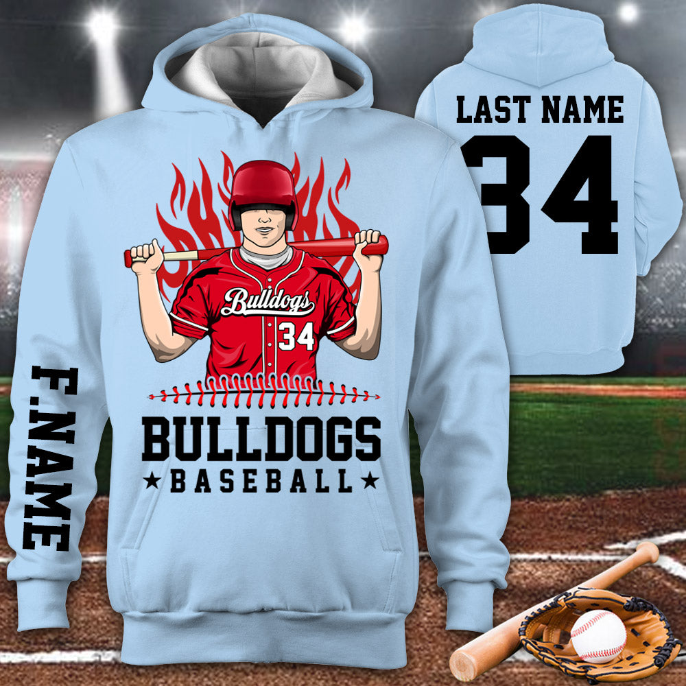 Personalized Shirt Team Name Spirit Name Baseball All Over Print Shirt For Baseball Son Mom Dad Family Game Day Shirt H2511 Do99