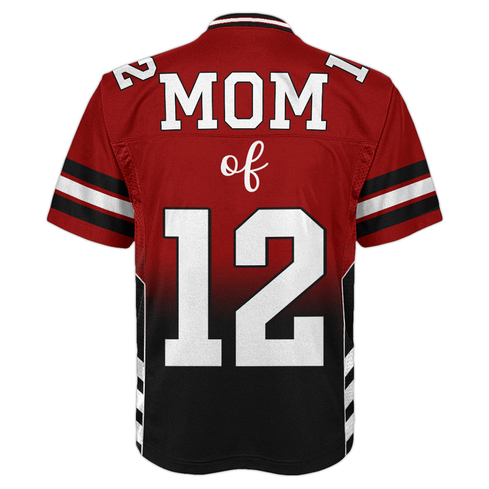 Custom Photo I Will Always Be Your Biggest Fan Custom Football Jersey Gift For Football Mom Dad Game Day Shirt H2511