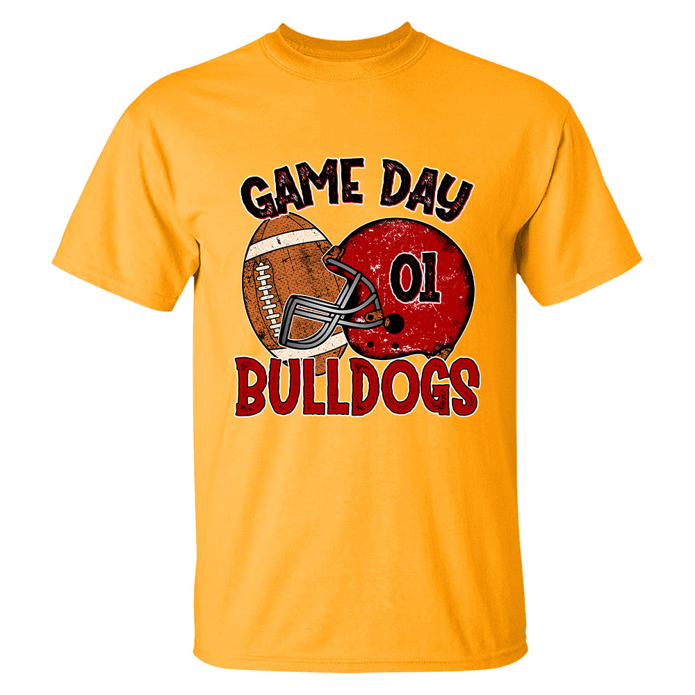 Game Day Football Personalized Shirt Custom Team Name Ph99 Tu20