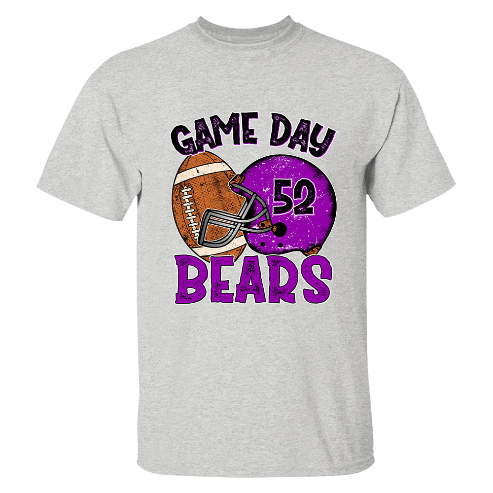 Game Day Football Personalized Shirt Custom Team Name Ph99 Tu20
