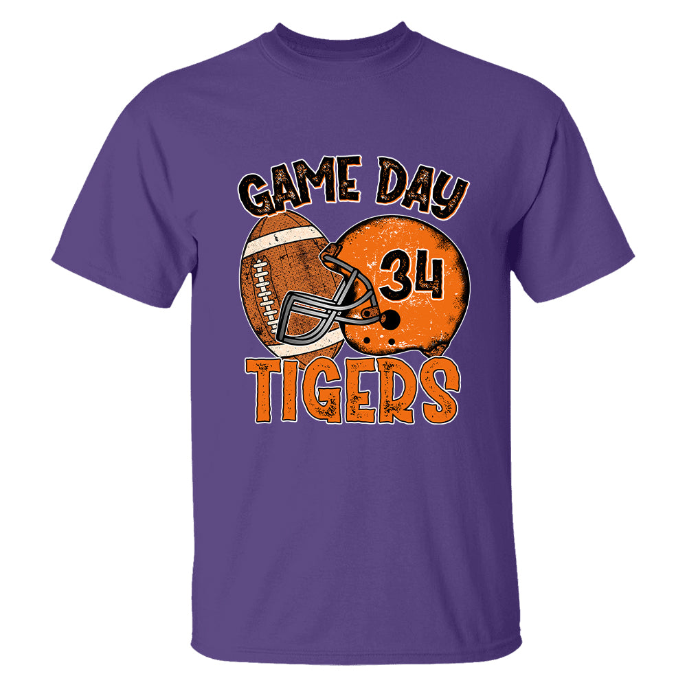 Game Day Football Personalized Shirt Custom Team Name Ph99 Tu20