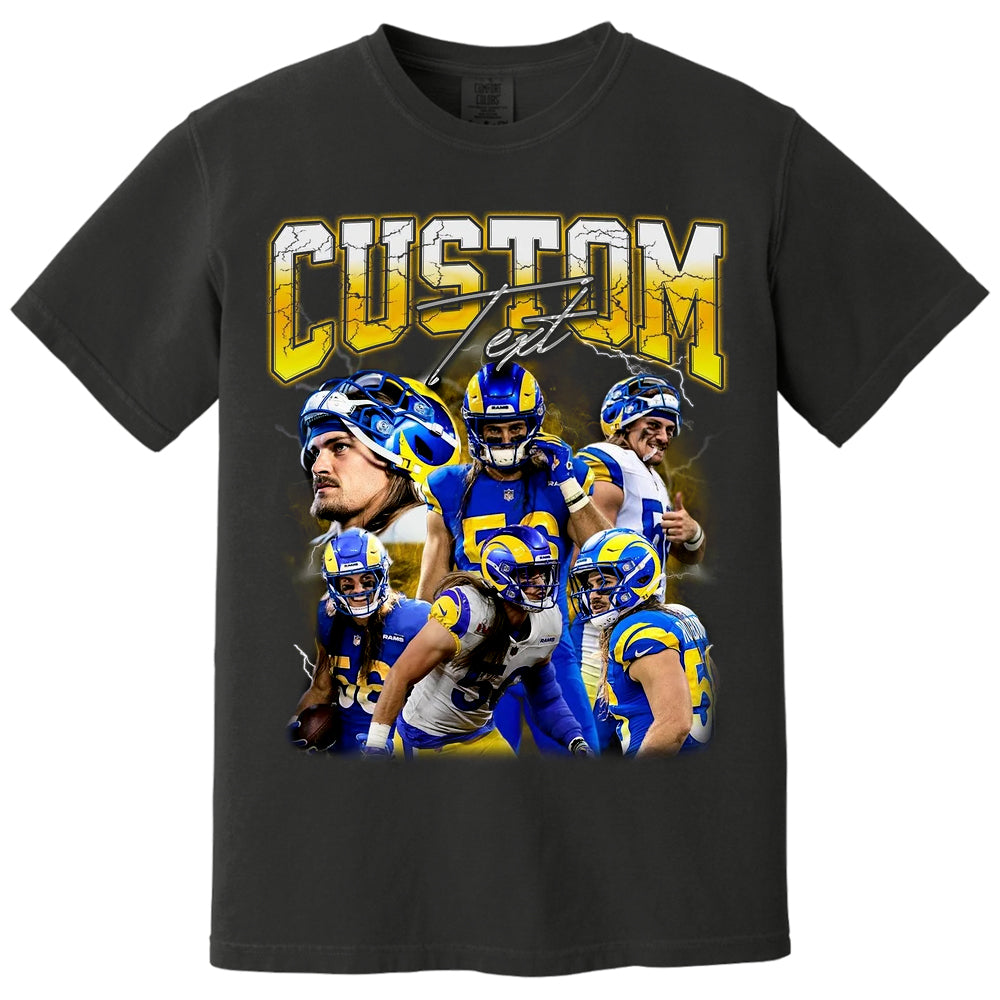 Custom Football Bootleg Shirt, Custom Bootleg Girlfriend Boyfriend Shirt, Bootleg Player Shirt, Custom Baseball Shirt, Custom Basketball Shirt