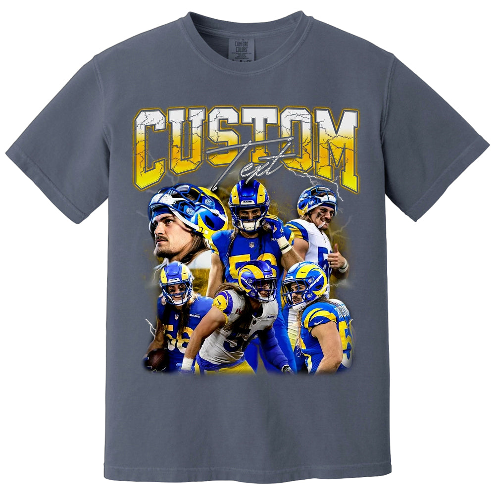 Custom Football Bootleg Shirt, Custom Bootleg Girlfriend Boyfriend Shirt, Bootleg Player Shirt, Custom Baseball Shirt, Custom Basketball Shirt