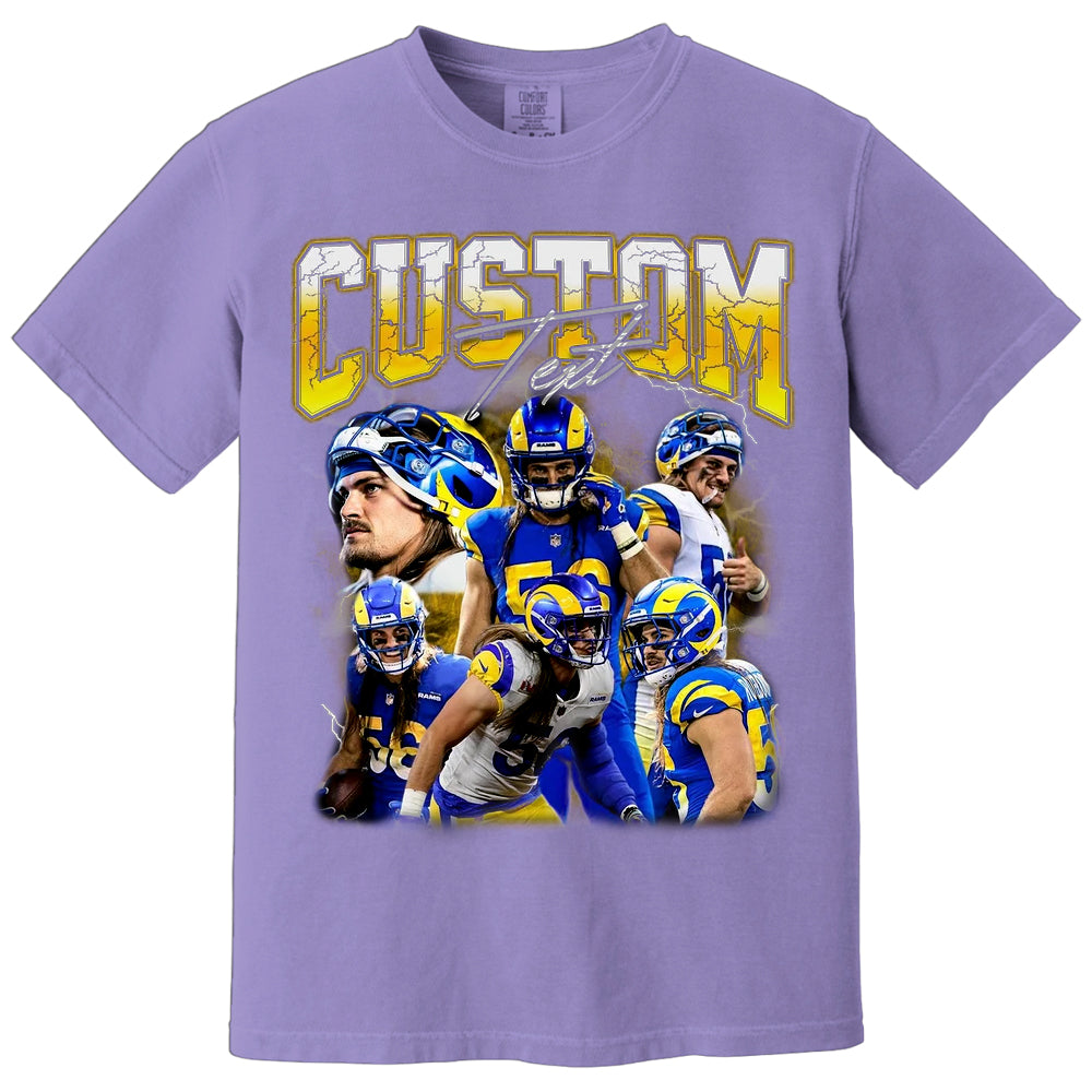 Custom Football Bootleg Shirt, Custom Bootleg Girlfriend Boyfriend Shirt, Bootleg Player Shirt, Custom Baseball Shirt, Custom Basketball Shirt