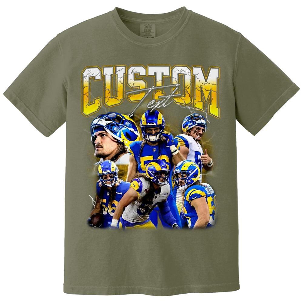 Custom Football Bootleg Shirt, Custom Bootleg Girlfriend Boyfriend Shirt, Bootleg Player Shirt, Custom Baseball Shirt, Custom Basketball Shirt