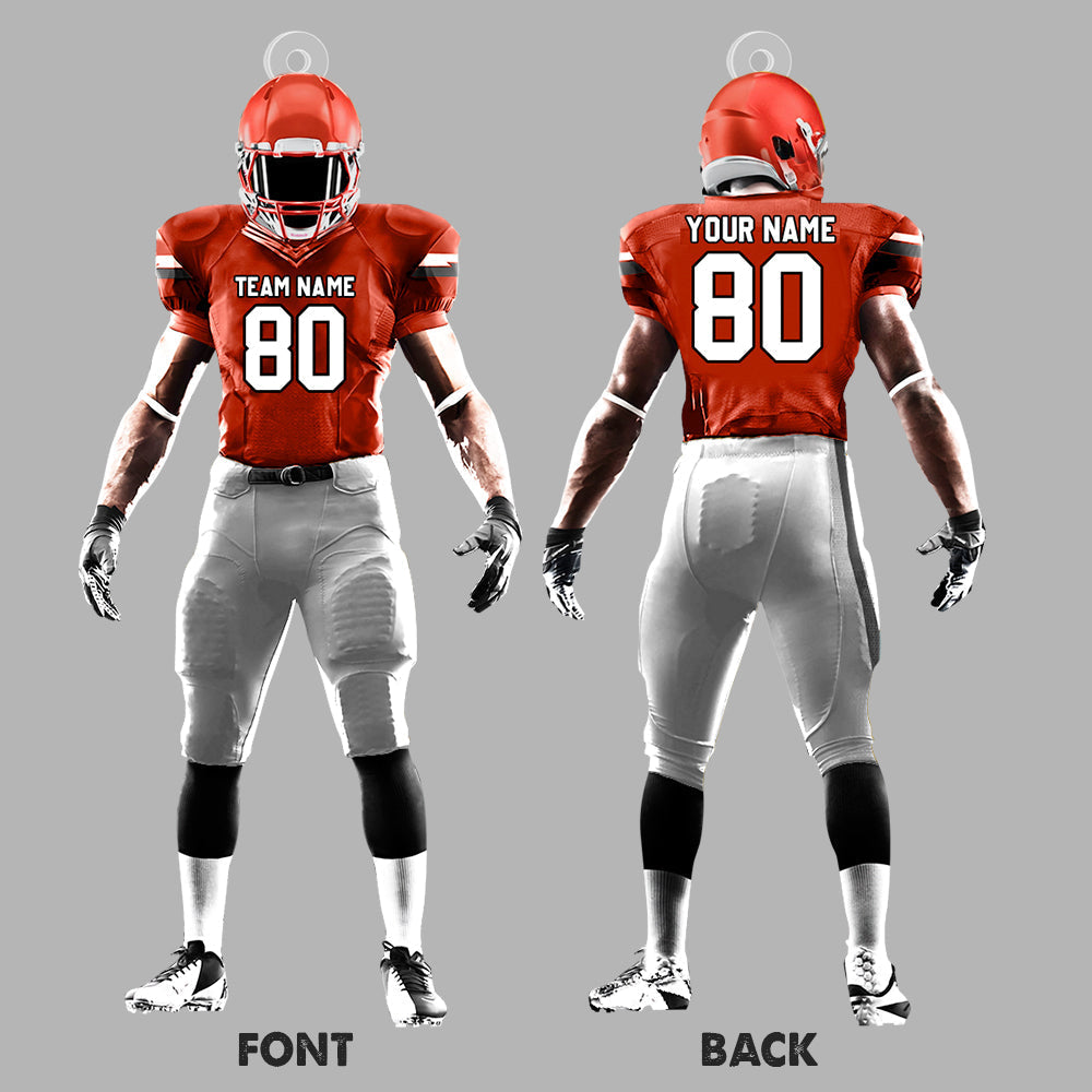 Football Player Ornament Gifts For Football Lovers - Custom Gift For Football Player K1702