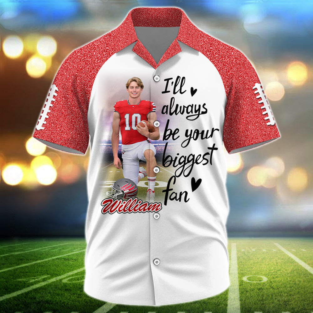 Custom Photo Football Game Day Football Gift For Football Lovers - Personalized All Over Print Gift For Footbal Tu24 Pt99