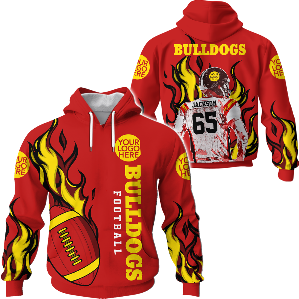 Personalized Shirt Custom Football Team Name All Over Print Shirt Gift For Football Lovers Football Family Game Day Shirt K1702