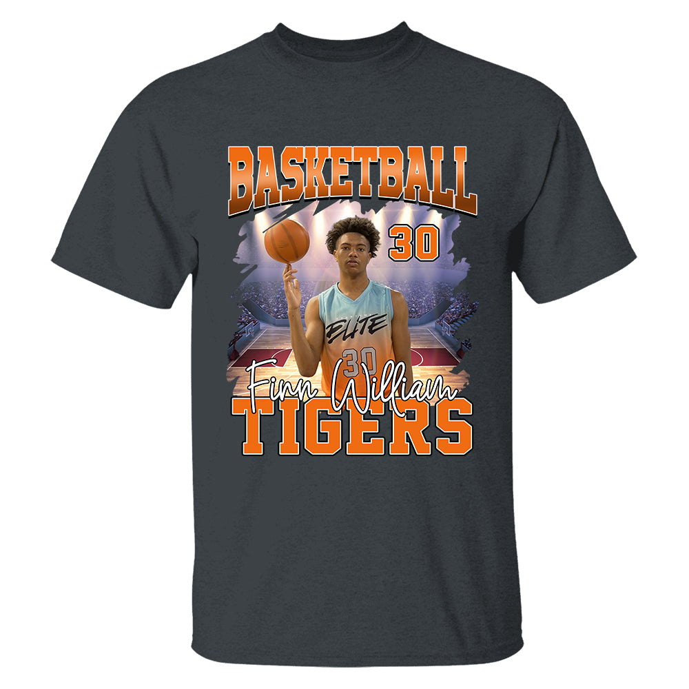 Game Day Basketball Personalized Shirt Custom Photo And Team Name Ph99 Tu20