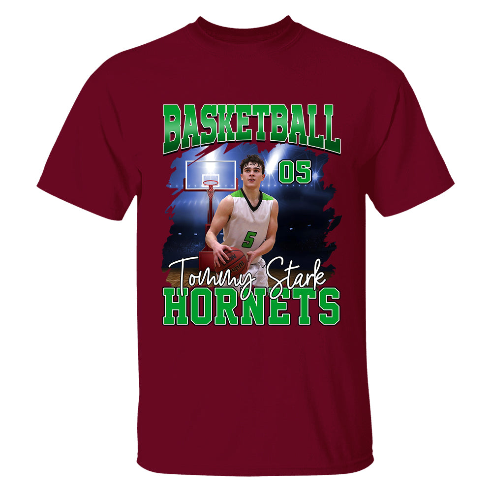 Game Day Basketball Personalized Shirt Custom Photo And Team Name Ph99 Tu20