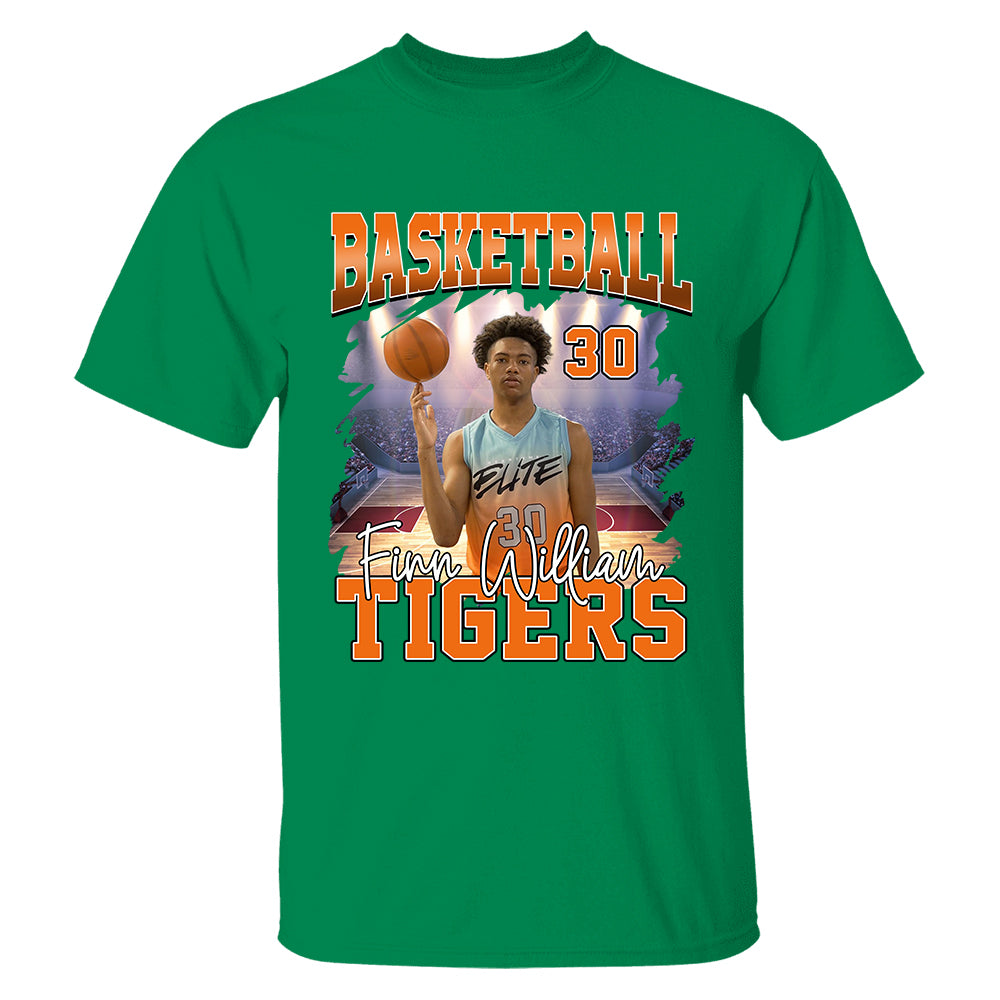 Game Day Basketball Personalized Shirt Custom Photo And Team Name Ph99 Tu20